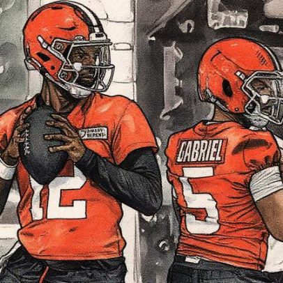 Shedeur Sanders, quarterback novato dos Browns, se lesiona durante treino