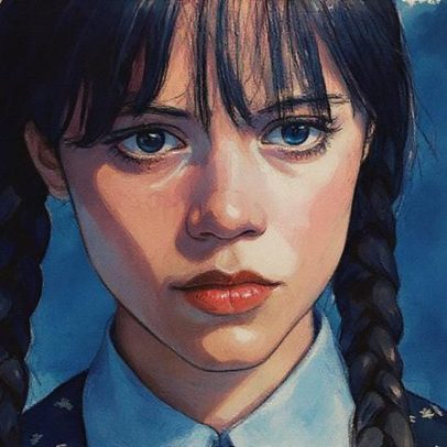 Jenna Ortega revela sua banda de hip hop sombrio favorita, a Wandinha
