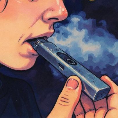 Jovens que usam vape têm maior risco de iniciar o consumo de cigarro