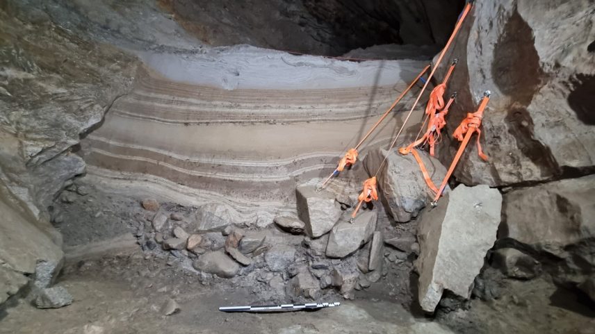 Testes conduzidos no material identificado na caverna demonstraram que diversos animais que viviam naquele ecossistema não conseguiram sobreviver ao retorno do frio intenso (Foto: Trond Klungseth Lødøen)