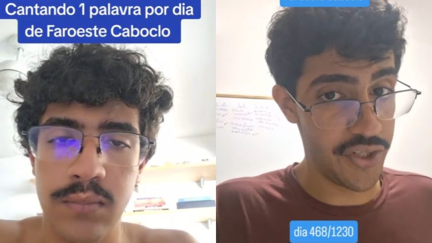 Estudante de engenharia Davi Lopes viraliza nas redes sociais (Foto: Reprodução/Redes sociais)