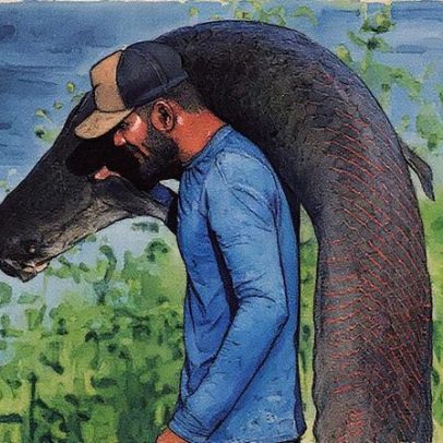 Pele de peixe gigante da Amazônia se torna bolsa de luxo, mas pescadores são prejudicados