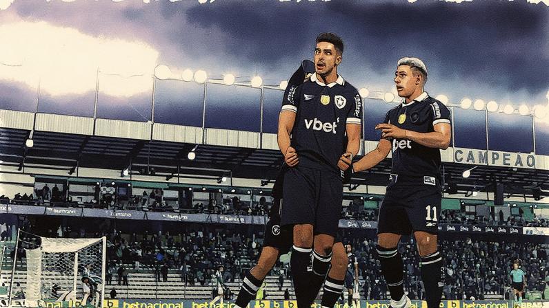 Chris Ramos foi o destaque do Botafogo na vitória contra o Juventude (Foto: Vitor Silva/Botafogo)