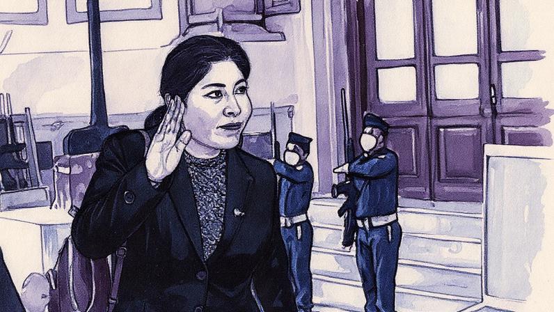 Betssy Chávez, em novembro de 2022, em Peru. (Foto: Reprodução)