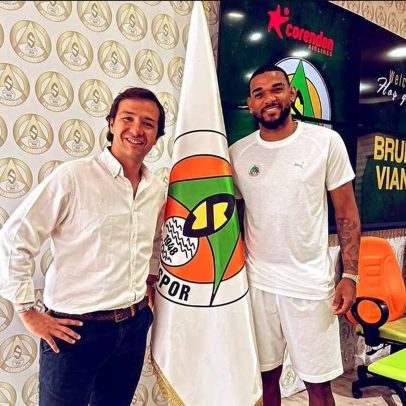 Alanyaspor anuncia a contratação do zagueiro Bruno Viana, ex-Flamengo