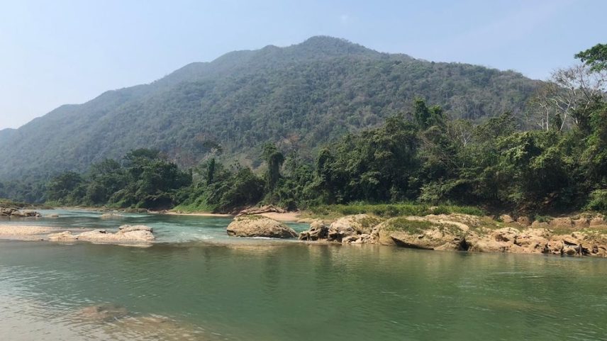 Os rios Jataté e Ixcán próximos de onde Sak-Bahlán pode ter residido. (Foto: Josuhé Lozada/CINAH Chiapas)