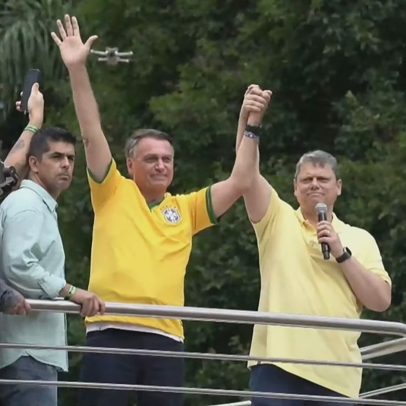 Aliados de Bolsonaro cobram apoio de Tarcísio a ato na Avenida Paulista