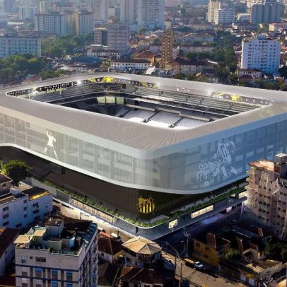 Santos aprova nova arena com investimento de R$ 700 milhões para o clube