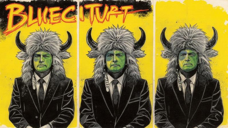 Ilustração da capa da revista britânica 'The Economist' mostra Jair Bolsonaro (PL) como o 'Viking do Capitólio', um dos símbolos da invasão ao Congresso dos EUA, em 6 de janeiro de 2021 (Foto: The Economist)