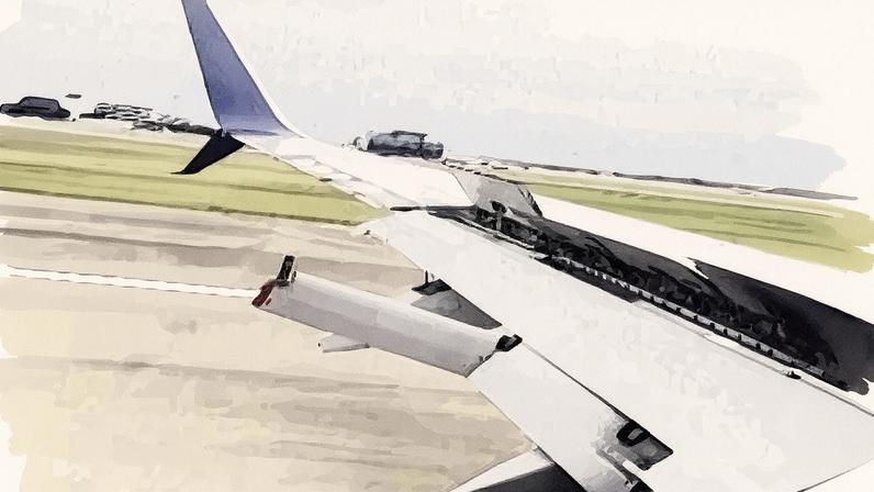 Asa de avião da Delta se quebra no ar em pleno voo (Foto: Reprodução)