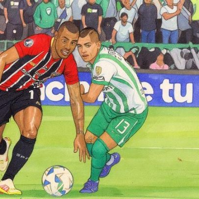 São Paulo empata após dois pênaltis e mostra sorte em campo