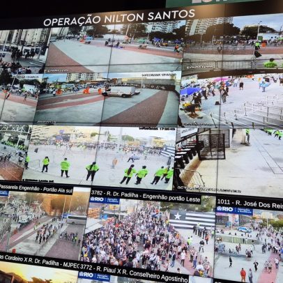 Prefeitura e SAF Botafogo instalam novas câmeras de segurança no Nilton Santos