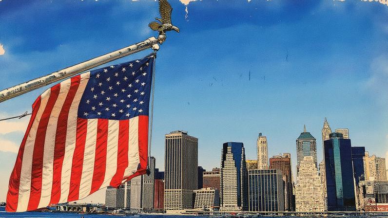 Bandeira dos Estados Unidos (Foto: Shutterstock)