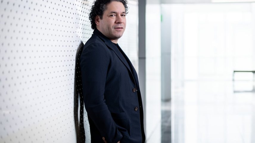 Gustavo Dudamel no Festival Internacional de Cinema de Guadalajara. (Foto: Roberto Antillón)