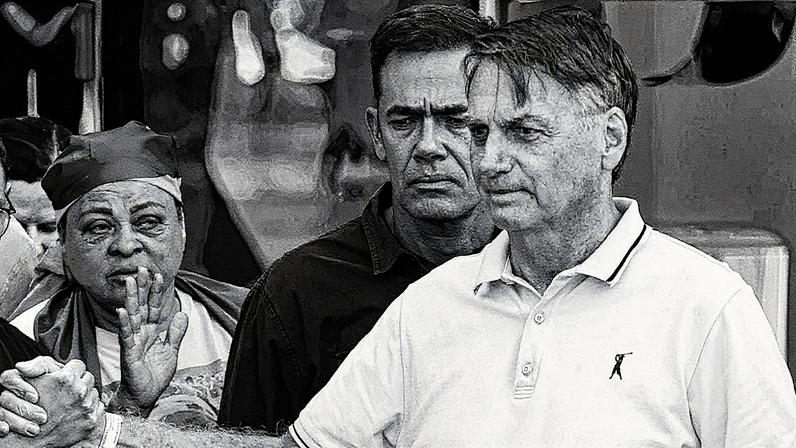O ex-presidente da República Jair Bolsonaro deixa o hospital Df Star em Brasília após realizar exames (Foto: Wilton Júnior/Estadão)