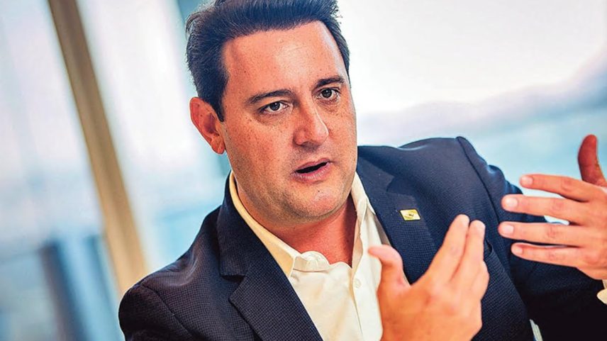 Ratinho Jr: de olho na Presidência da República (Foto: Anna Carolina Negri/Valor/12-3-2025)