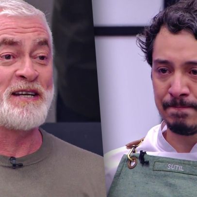 Alex Atala se emociona com a saída de 'filho' do programa 'Chef'