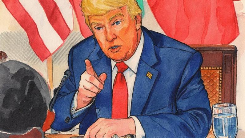 Donald Trump, presidente dos Estados Unidos. 09/07/2025 (Foto: Win McNamee/Getty Images)