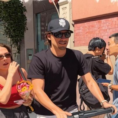 Millie Bobby Brown e Jake Bongiovi aproveitam dia de compras com filha adotiva em Nova York