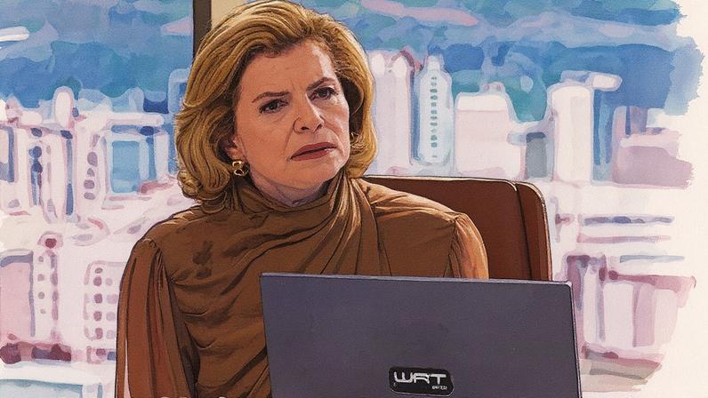 Odete Roitman (Débora Bloch) — Foto: Reprodução/TV Globo