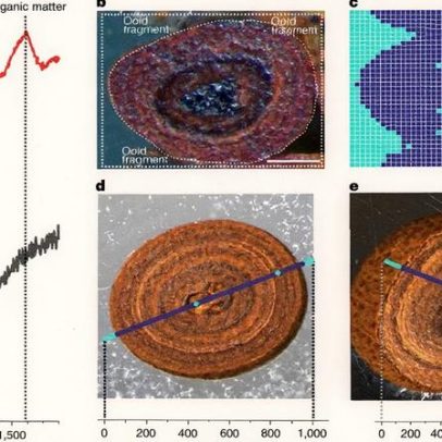 História geológica do carbono orgânico marinho revela impacto dos óxidos de ferro