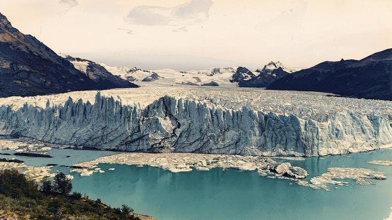 Geleira Perito Moreno (Foto: Moritz Koch/Universidade Friedrich-Alexander Erlangen-Nuremberga)