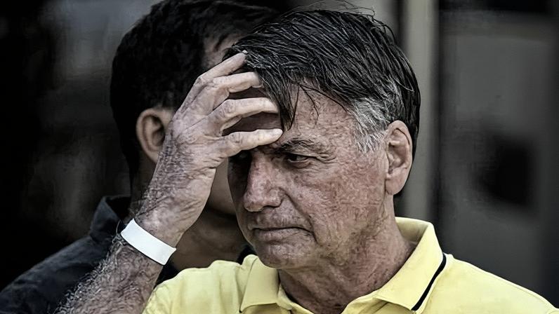 O ex-presidente Jair Bolsonaro após exames em 16 de agosto de 2025. (Foto: Evaristo Sá/AFP)