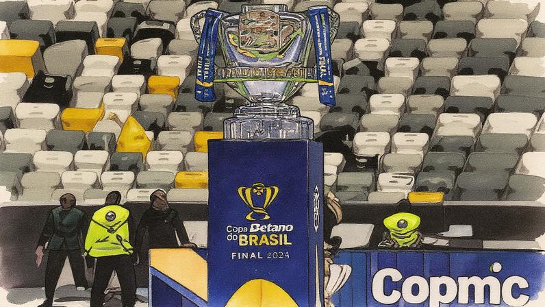 Troféu da Copa do Brasil (Foto: Daniel Castelo Branco/Eurasia Sport Images/Getty Images)