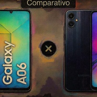 Samsung compara Galaxy A06 e A05 e revela principais diferenças entre eles