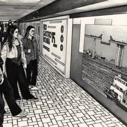 Exposição de fotos revive a história do Rio de Janeiro na entrada do Rio Gastronomia
