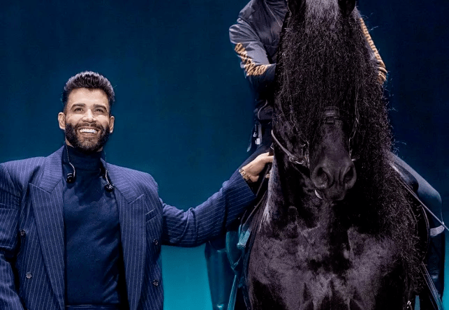 Gusttavo Lima e Oregon (Foto: Reprodução)