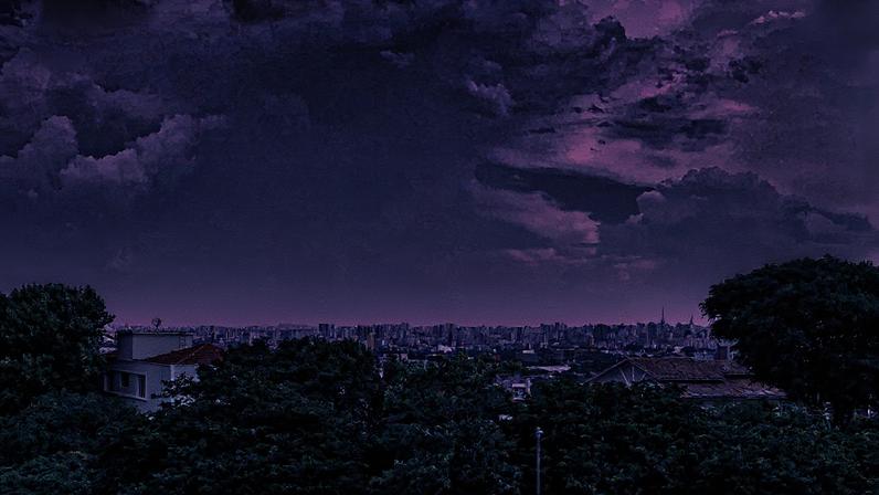 Céu nublado no Mirante de Santana, em São Paulo (Foto: Mathilde Missioneiro - 22.nov.2023/Folhapress)