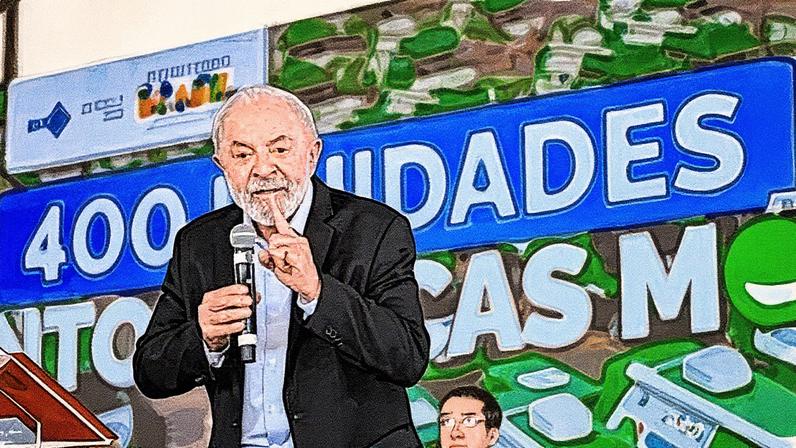 Presidente Lula (PT) em Sorocaba (SP). (Foto: Ricardo Stuckert/PR)