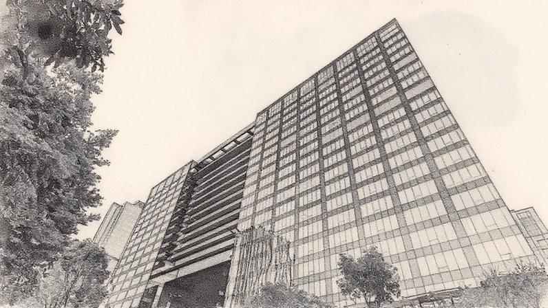 Edifício Pátio Malzoni, na Av. Faria Lima, em São Paulo, onde fica a sede do BTG Pactual (Foto: BTG Pactual/Divulgação)