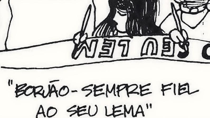 Primeira crônica ilustrada da série "Aventuras da Família Brasil", publicada no Caderno 2 (Foto: Reprodução)