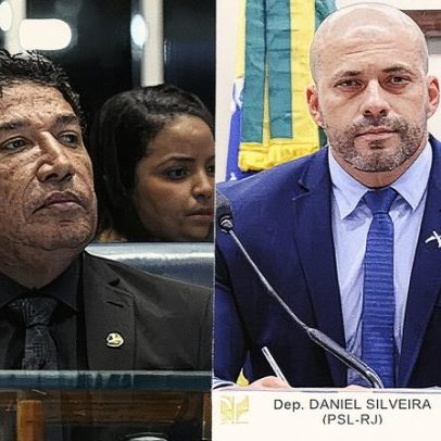 Magno Malta solicita autorização a Moraes para visitar Daniel Silveira