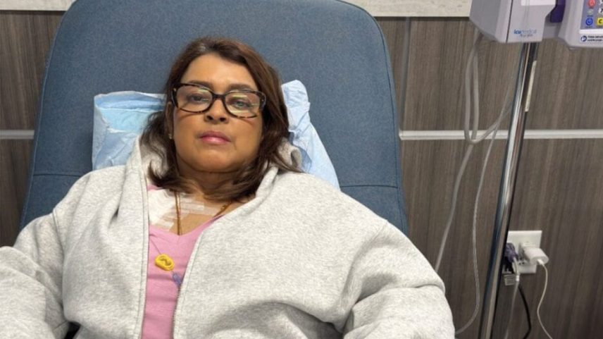 Preta Gil em tratamento nos EUA (Foto: Reprodução)