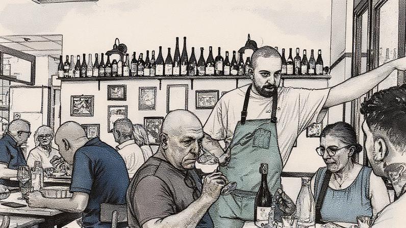 Trecca-Roma, restaurante no descolado bairro de Garbatella (Foto: Massimo Berruti/NYT)