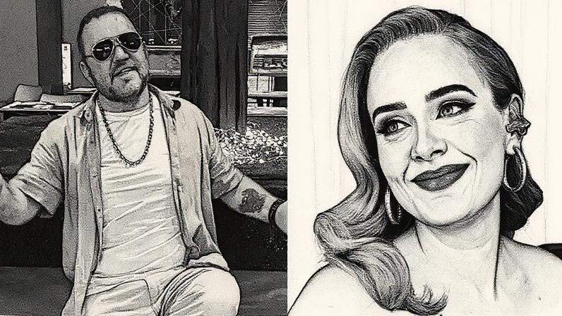 Universal recorre com recurso contra liminar que proíbe a veiculação da música 'Million Years Ago', de Adele, por plágio (Foto: @toninhogeraesoficial e @adele via Instagram)