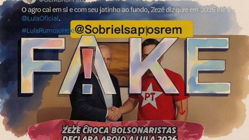 Cantor sertanejo não fez declaração de apoio a Lula (Foto: g1)