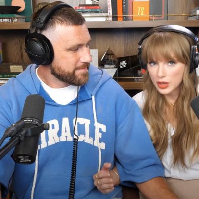 Taylor Swift quebra recorde de audiência no podcast 'New Heights' com os Kelce