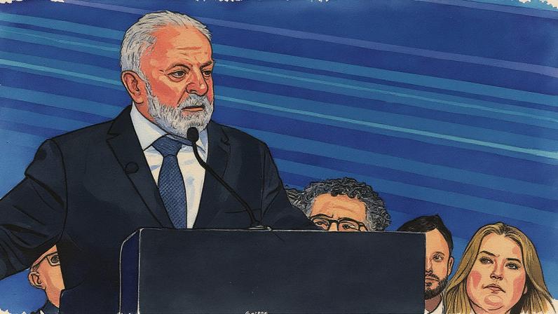 O presidente Lula, nesta sexta-feira (15/08/2025) (Foto: Canal Gov/Youtube)