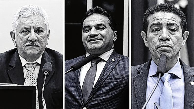 Deputados do PL Bosco Costa, Josimar Maranhãozinho e Pastor Gil. (Foto: Agência Câmara)