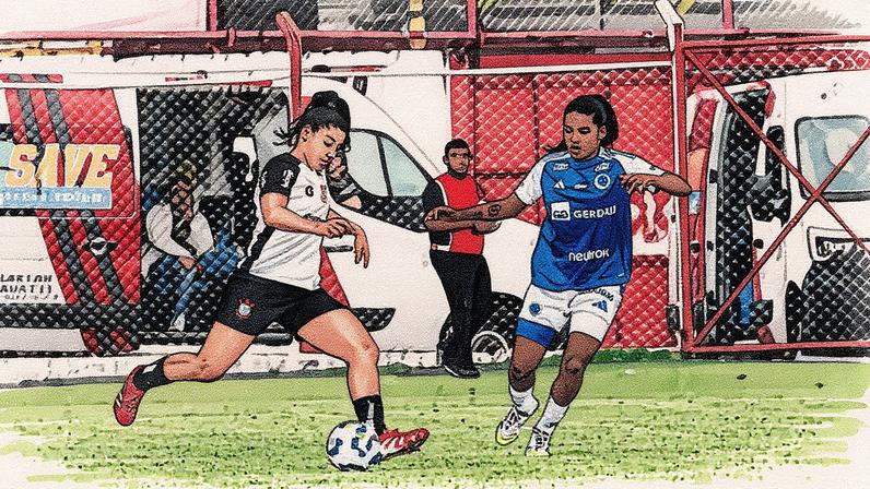 Corinthians e Cruzeiro se enfrentaram na terceira fase da Copa do Brasil, com o alvinegro avançando nos pênaltis (Foto: Reprodução)