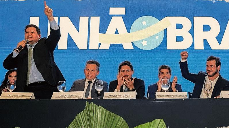 ÔNUS E BÔNUS - União Brasil: dirigentes do partido avaliam assumir o comando (Foto: Reprodução)