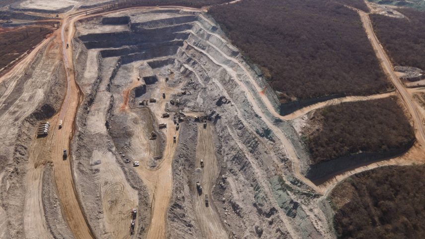 Planta de lítio da mineradora Sigma Lithium no Vale do Jequitinhonha, Minas Gerais (Foto: Caio Guatelli - 6.nov.2024/Folhapress)