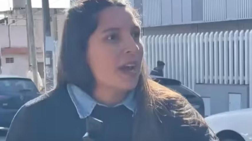 Jornalista sofre tentativa de assalto durante entrada ao vivo na Argentina (Foto: Reprodução)