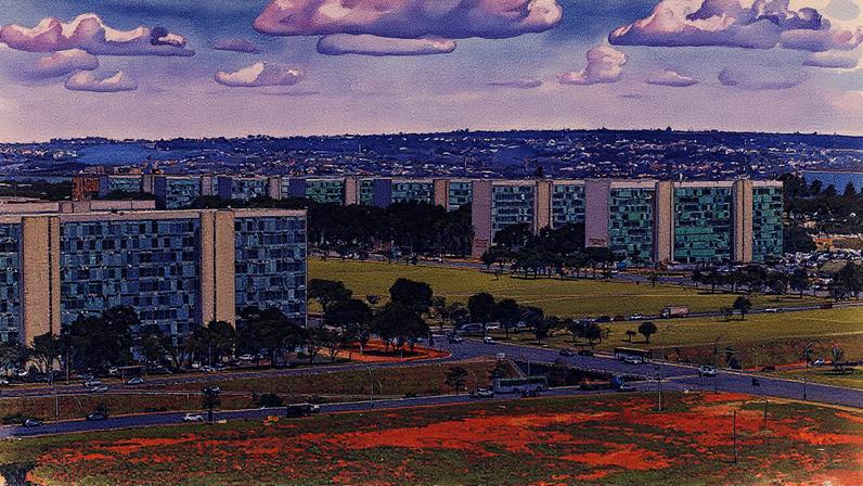 Esplanada dos Ministérios, em Brasília — Foto: Brenno Carvalho / Agência O Globo