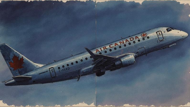 Air Canada: ao todo, são 700 voos diários que levam mais de 100 mil viajantes. (Foto: redlegsfan21/Wikimedia)