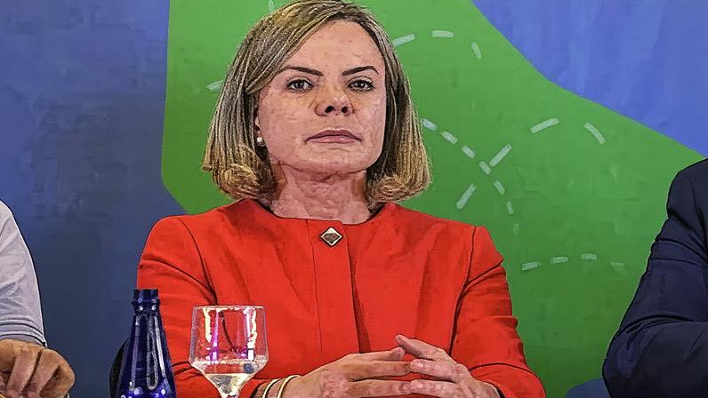 Ministra das Relações Institucionais, Gleisi Hoffmann. (Foto: Valter Campanato/Agência Brasil)